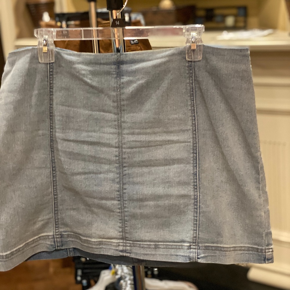 Mini Denim Skirt